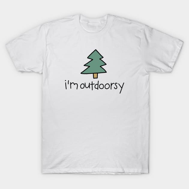 Tree Outdoorsy T-Shirt by Christine Borst Creative Studio